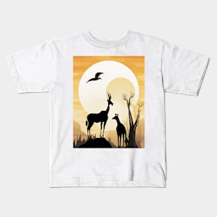 Africa Wildlife Kids T-Shirt